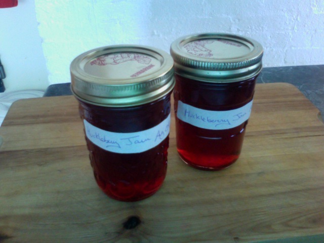 Red Huckleberry Jam